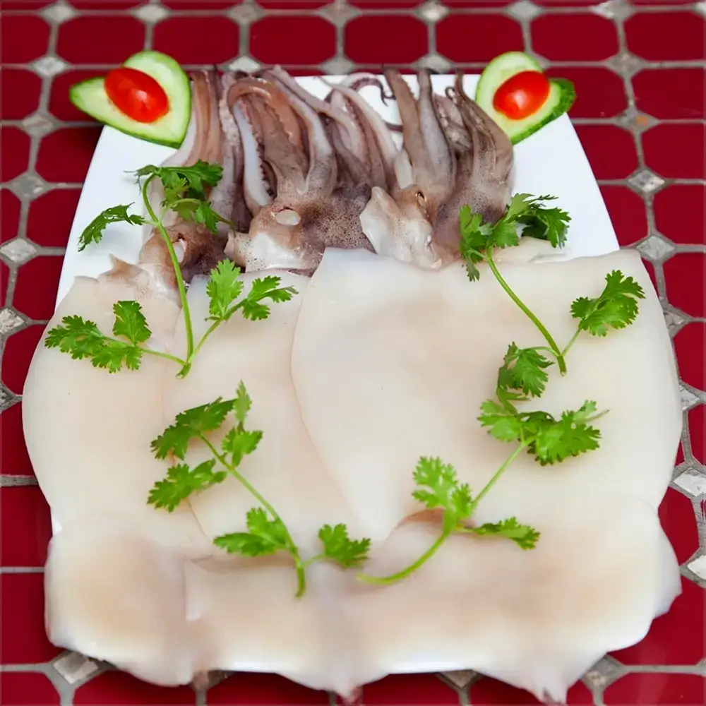 Mực Lá Tươi Sống Size 3-4 Con/Kg