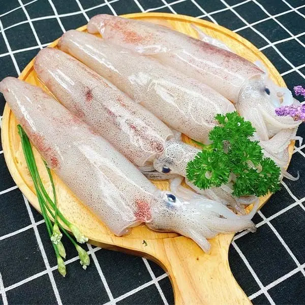 Mực Ống Tươi Sống Size 3-4 Con/Kg