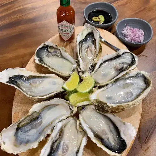 Hàu Sữa Tươi Sống Loại 1 Size 8-10 Con/Kg