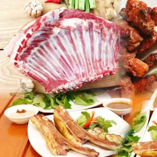 Sườn Dê Tươi Nguyên Tảng Giá Sỉ 